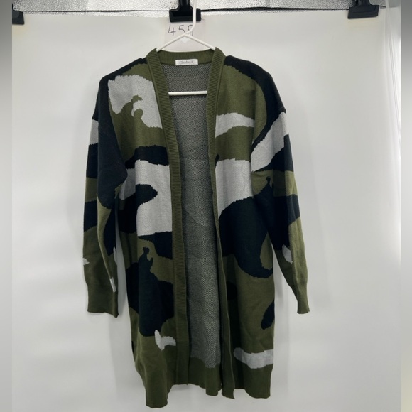 Cloudwalk great black grey camo long duster size S - Picture 7 of 9